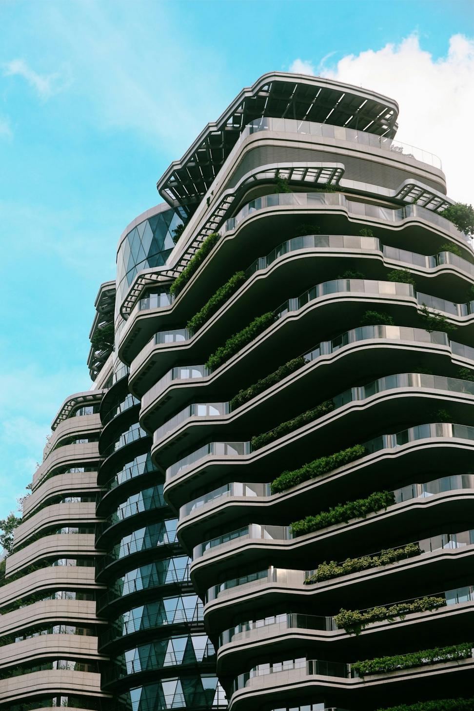 Contemporary Green Building